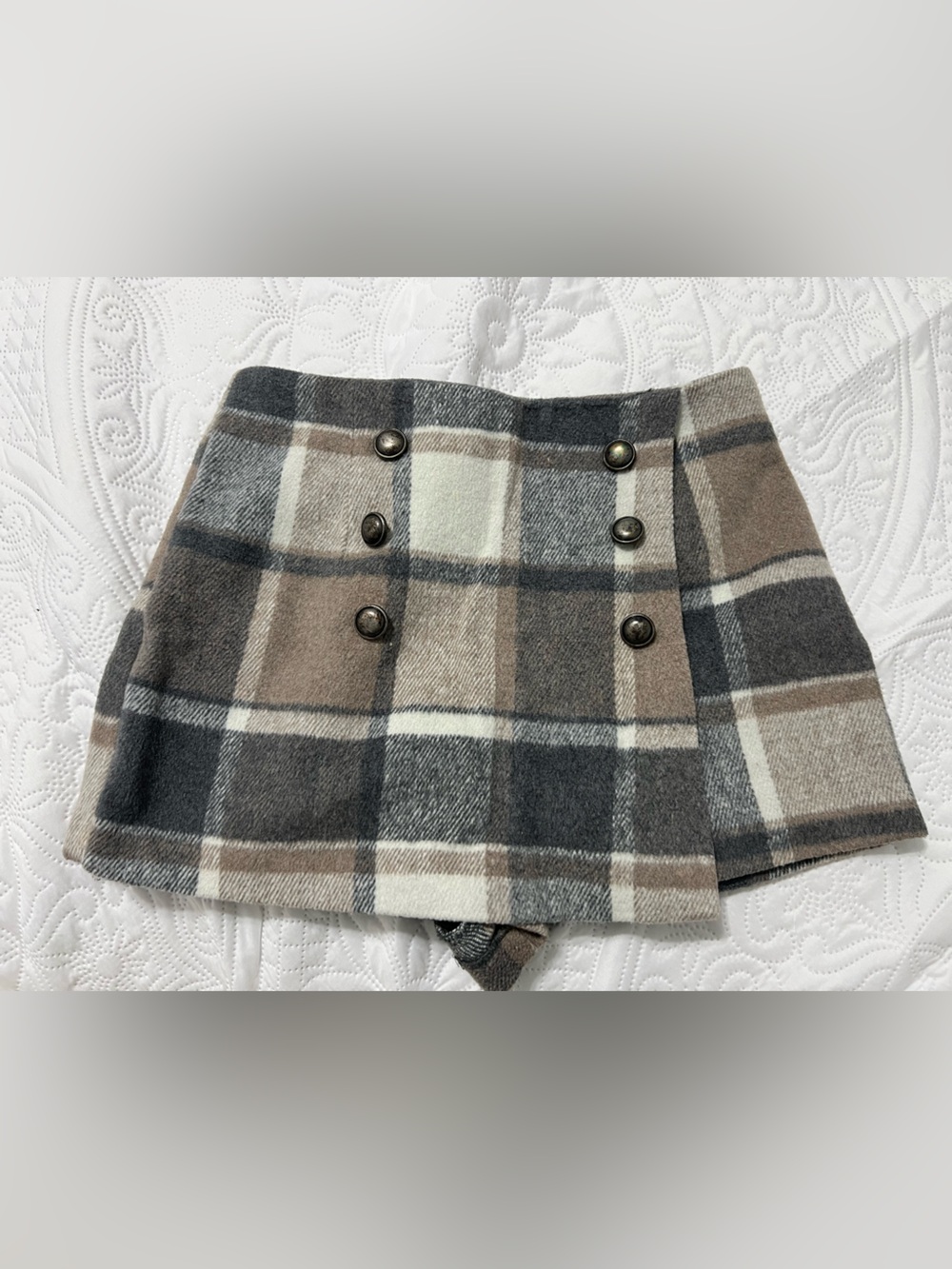 Small Plaid Forever 21 Skort